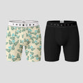 2 BOXERS CLASICO NEGRO CON  BOXERS DE Royal Kush TRE-CEX