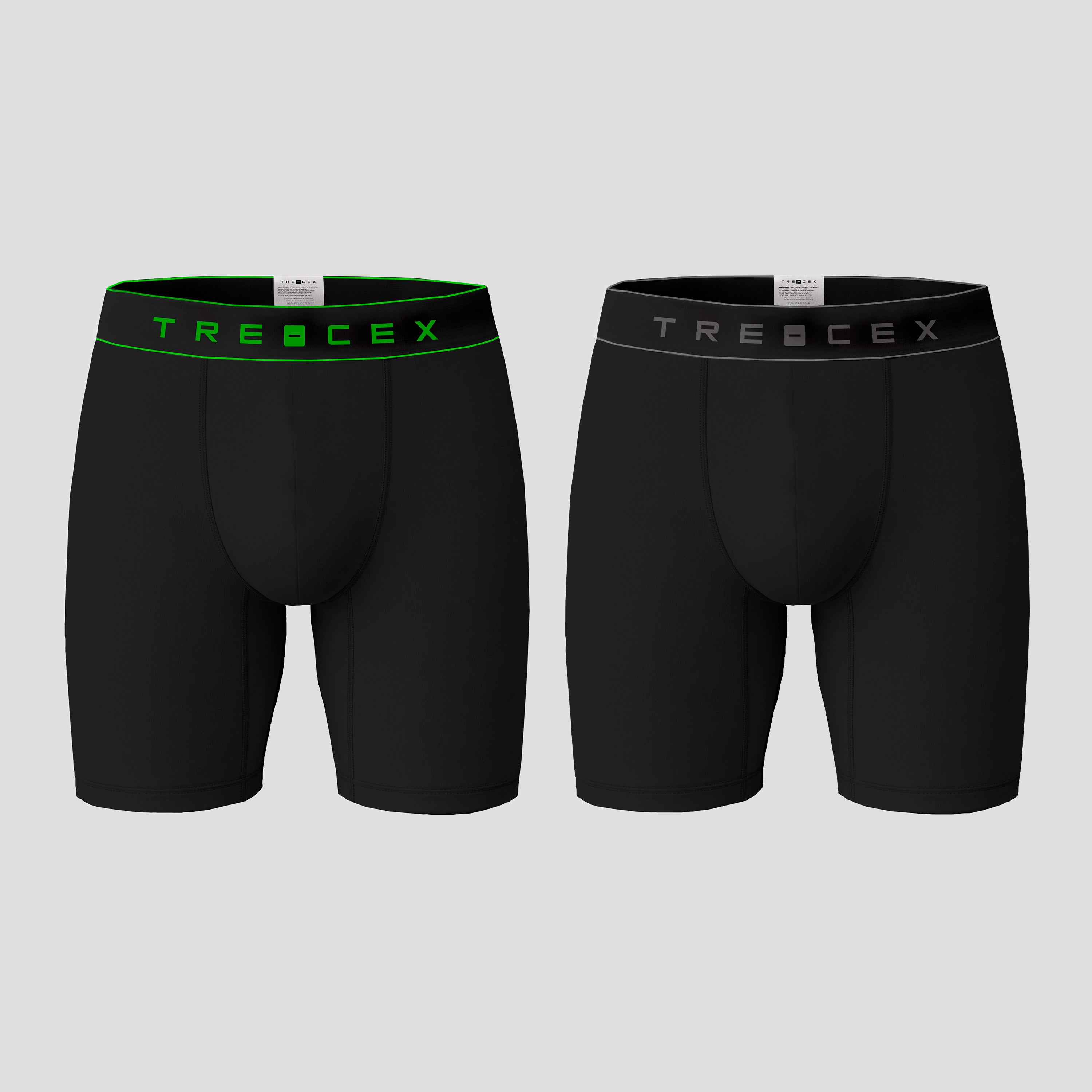 2 BOXERS BASICOS PREMIUM (NEGRO)